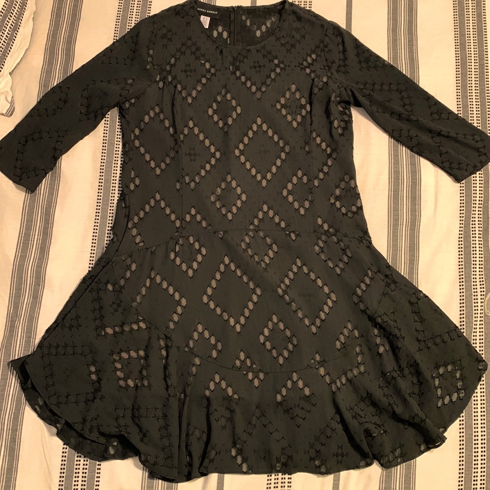 Donna Morgan black dress, size 14